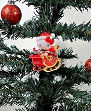 Sanrio Hello Kitty Christmas Ornament Holiday Tree Decor Santa Sleigh Gifts 2D