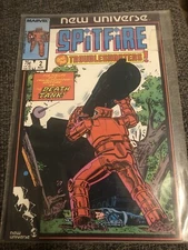 Spitfire & the Troubleshooters #2 (1986 Marvel) New Universe by Herb Trimpe! NM-