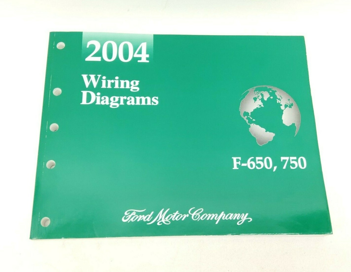 2004 Ford F650 F750 Original Factory Wiring Diagrams Shop Manual