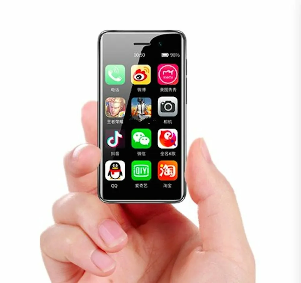 Ultra Thin 4G LTE Smartphone S11 3.22 2GB+16GB Android Pocket Mini Phone