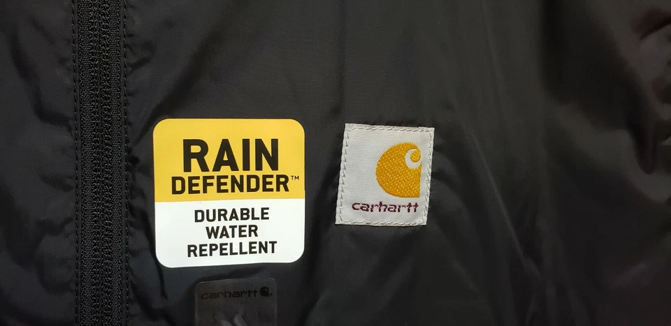 Carhartt 103375-001 Cordura® Rain Defender® Nylon Quilt Lined Shop Vest - Image 2 of 4