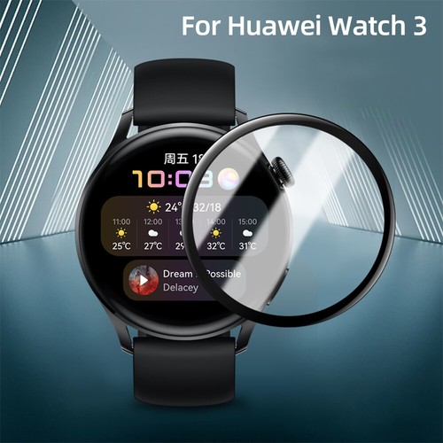 Coque Film de Protection Fibre de Verre Souple pour Huawei Watch 3 Pro GT2/3 Ecran Case - Photo 18 sur 18