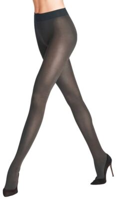 Falke Damen Fine Softness Einfach Modal Strumpfhose - Grau