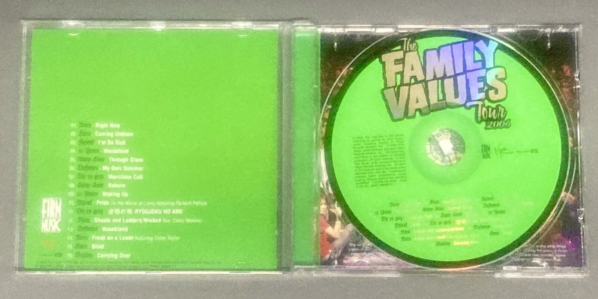 The Family Values Tour 2006 CD Korn, Deftones, Flyleaf, Stone Sour