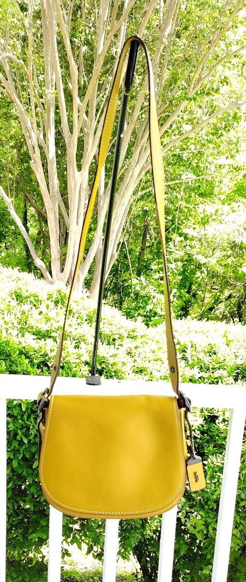 コーチ／COACH バッグ ショルダーバッグ 鞄 レディース 女性 女性用レザー 革 本革 イエロー 黄  20115 Saddle Bag サドルバッグ 楽天市場】コーチ COACH サドルバッグ レザー 20115 ショルダーバッグ