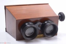✅ L’ HOMEOSCOPE J.RICHARD C1900 STEREOSCOPE STEREOSKOP 60x130MM 3D STEREO VIEWER