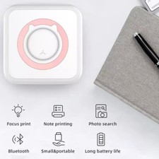 Mini Portable Wireless Photo Printer Thermal Pocket Phone Bluetooth Inkless NEW