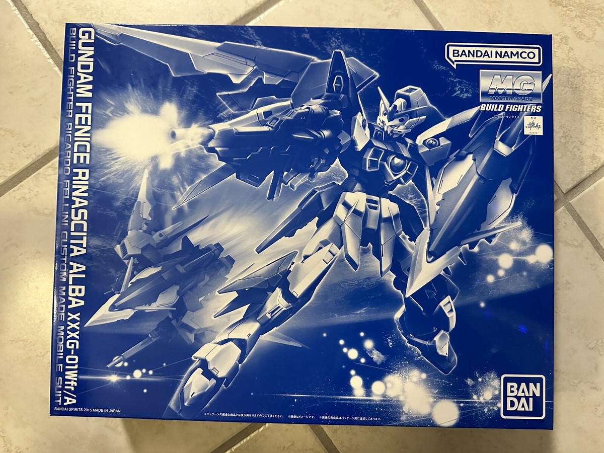 風*葉様 GUNDAM FENICE RINASCITA ALBA XXG-01 BANDAI MG 1/100 Gundam Fenice Rinascita ALBA - Japanese Toys