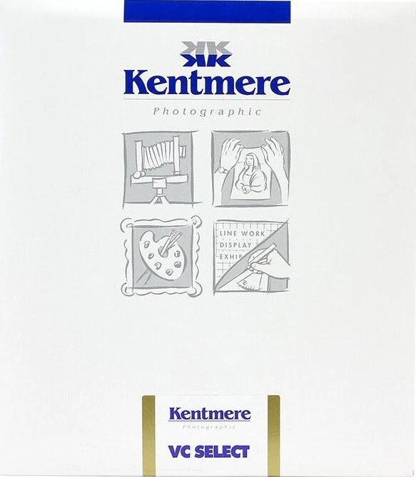 Kentmere VC Glossy 9.5x12" (24x30.5cm) B&W Darkroom - 50 Sheets - Image 1 of 1