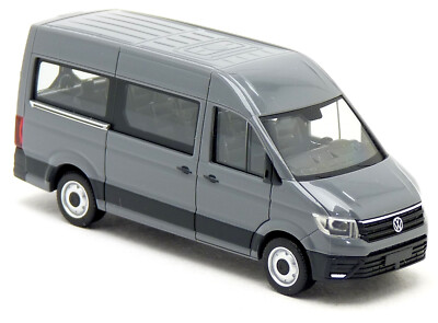 Herpa 93682 VW Crafter Box Hochdach – Modellauto Im Maßstab 1:87, Farbig