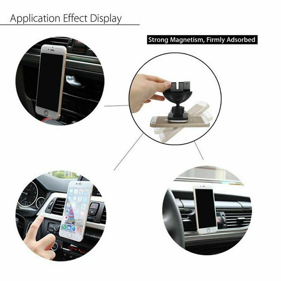 NEW 360º Magnetic Car CD Slot Air Vent Mount Holder Stand Cradle For Phone GPS - Image 2 of 4