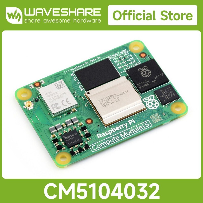 Raspberry Pi Compute Module 5 Delivers The Power Of Raspberry Pi 5 In A Compact