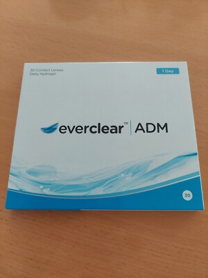 Everclear Contaktlinsen Daily Hydrogel -1,25 Dioptrien 30 Stück 