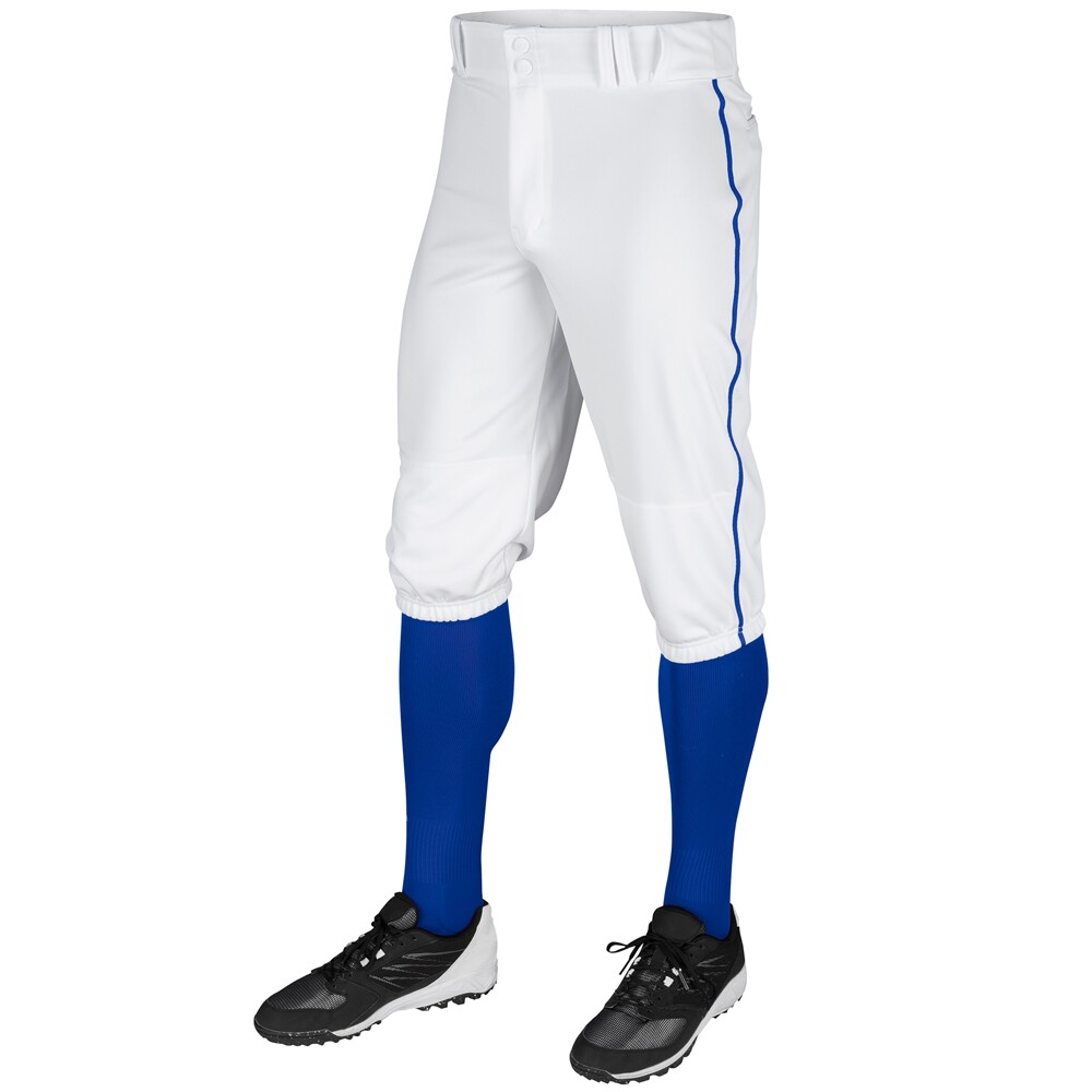 Champro Triple Crown Knicker Baseball Pant Men;s S M L XL White Royal