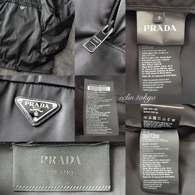 Prada Black Pink Jennie Wear Anorak Parker E4390 | eBay