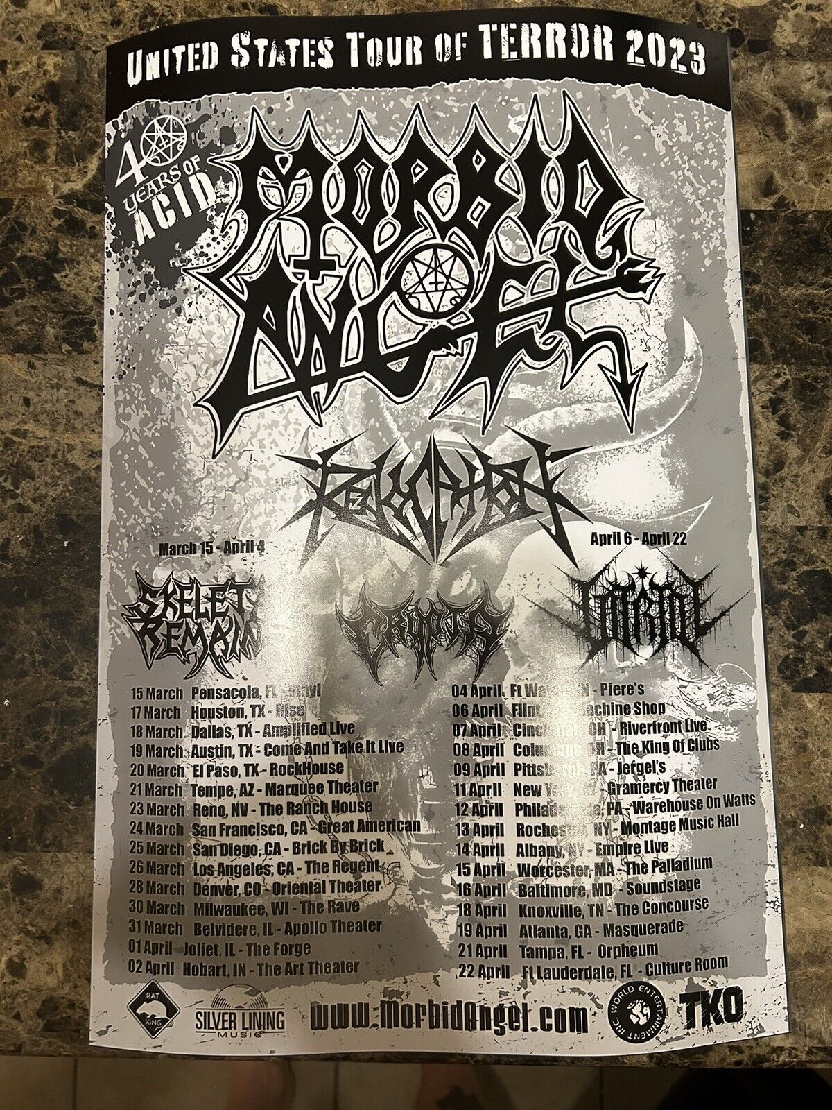 Morbid Angel - Baltimore Soundstage