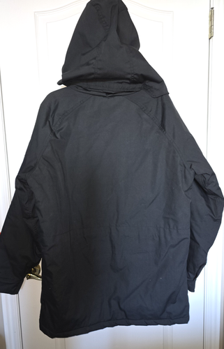 NWT Woolrich Jacket Coat Mens Lg Long Wool Plaid Lined Field Chore Black USA - Picture 5 of 13