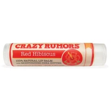 Crazy Rumors - Red Hibiscus 100% Natural & Vegan, Organic Lip Balm