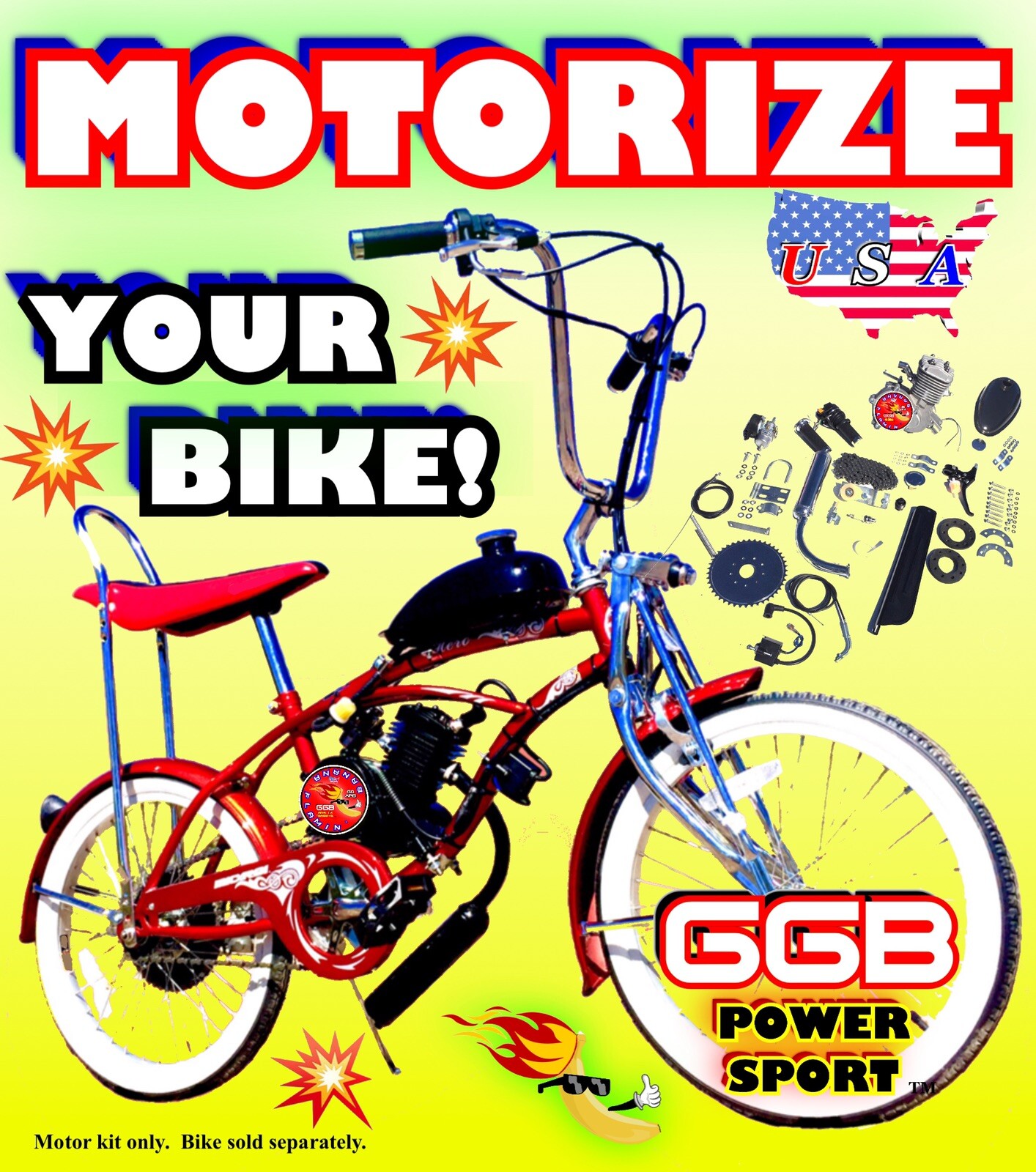 used motorized bicycles