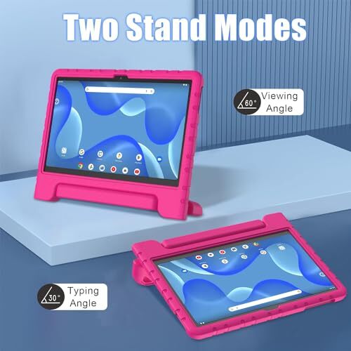 Kinderkoffer für Onn. 10,4" Tablet Pro 2023 Model: 100110603, Light Weight Rose - Bild 7 von 8