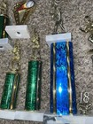 Lot of 11 BASEBALL SOFTBALL Trophy Lot Figures - Plastic Gold - Boy, Man — photo 3