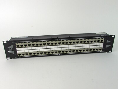 Homaco MJP19-8-25CRU 48-Port 19'' Modular Jack Panel
