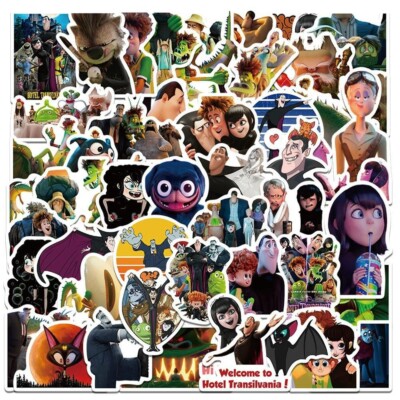 60 Stück Hotel Transylvania Film Film Mavis Dracula Jonathan Graffiti Aufkleber