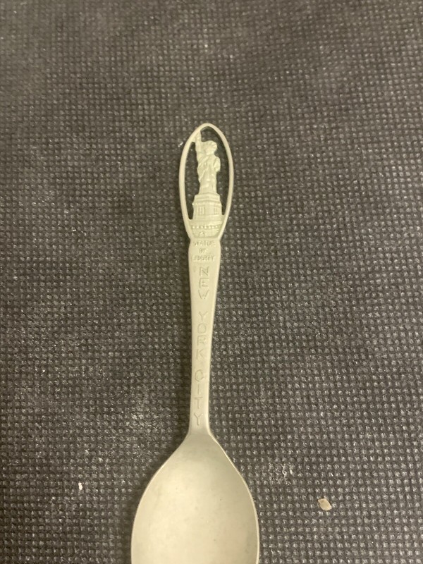 Amco decorative silver New York spoon, made in Holland, vntg, Rare Collectible