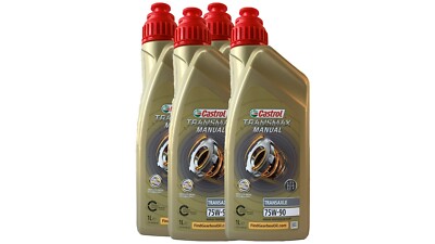 Castrol Syntrans Transaxle 75W90 Getriebeöl 4x 1 Liter  API GL 4+ Neu Transmax