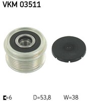 Skf Generator-Freilauf Opel, Saab, Vauxhall VKM03511