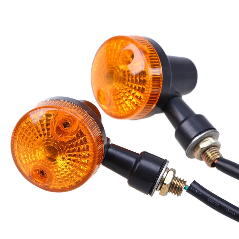 Желтый указатель поворота мотоцикла для скутера Honda Suzuki GN125 GSXR - Изображение 2 из 4