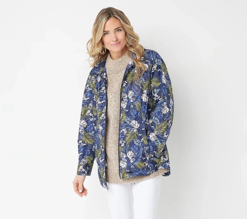 denim jacket winter outfit