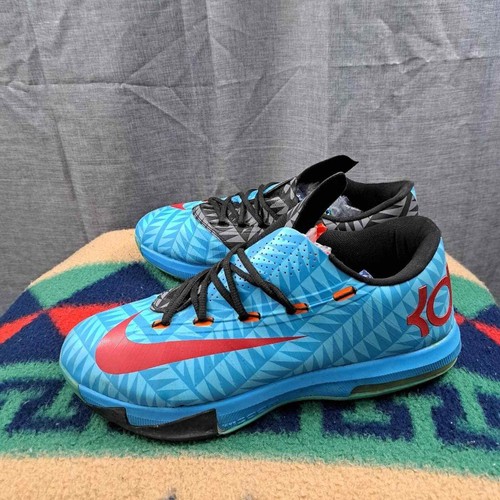 Nike Kevin Durant KD 6 N7 Dark Turquoise University Red Men's Shoes Size 11 2013 eBay