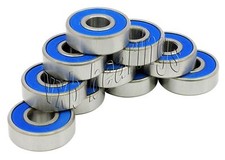 16 inline Skate Sealed Bearing Bronze Cage Ball Bearings Rolling