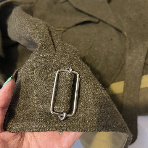 Vintage Military Jacket Tip Top Tailors Womens Battle Dress Blouses Serge 1950s - Picture 12 of 12