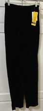Womans Vintage Medium Velvet Lined Pants Size 12 NOS