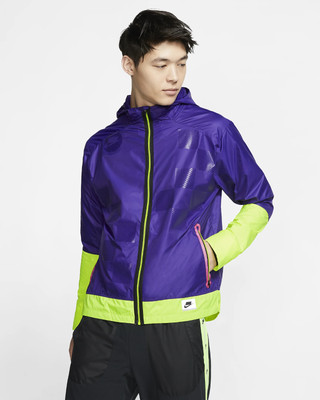 nike shield men's running jacket