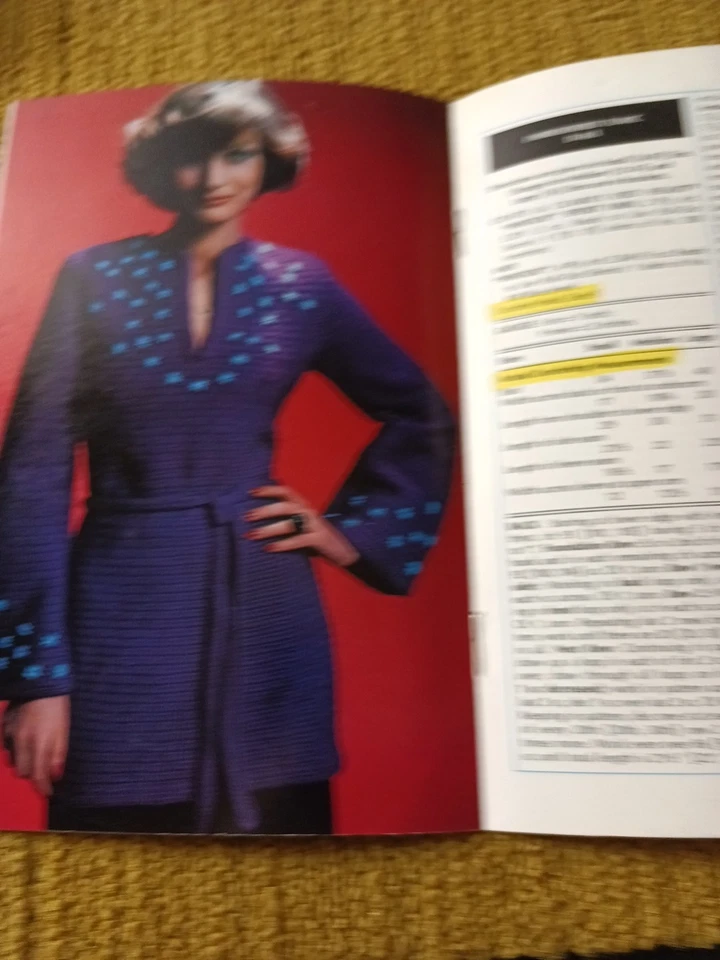 SWEATER PATTERNs Crochet KNIT ARAN Pullover BLOUSE Tunic BULKY JACKET Book 257 - Image 3 of 4