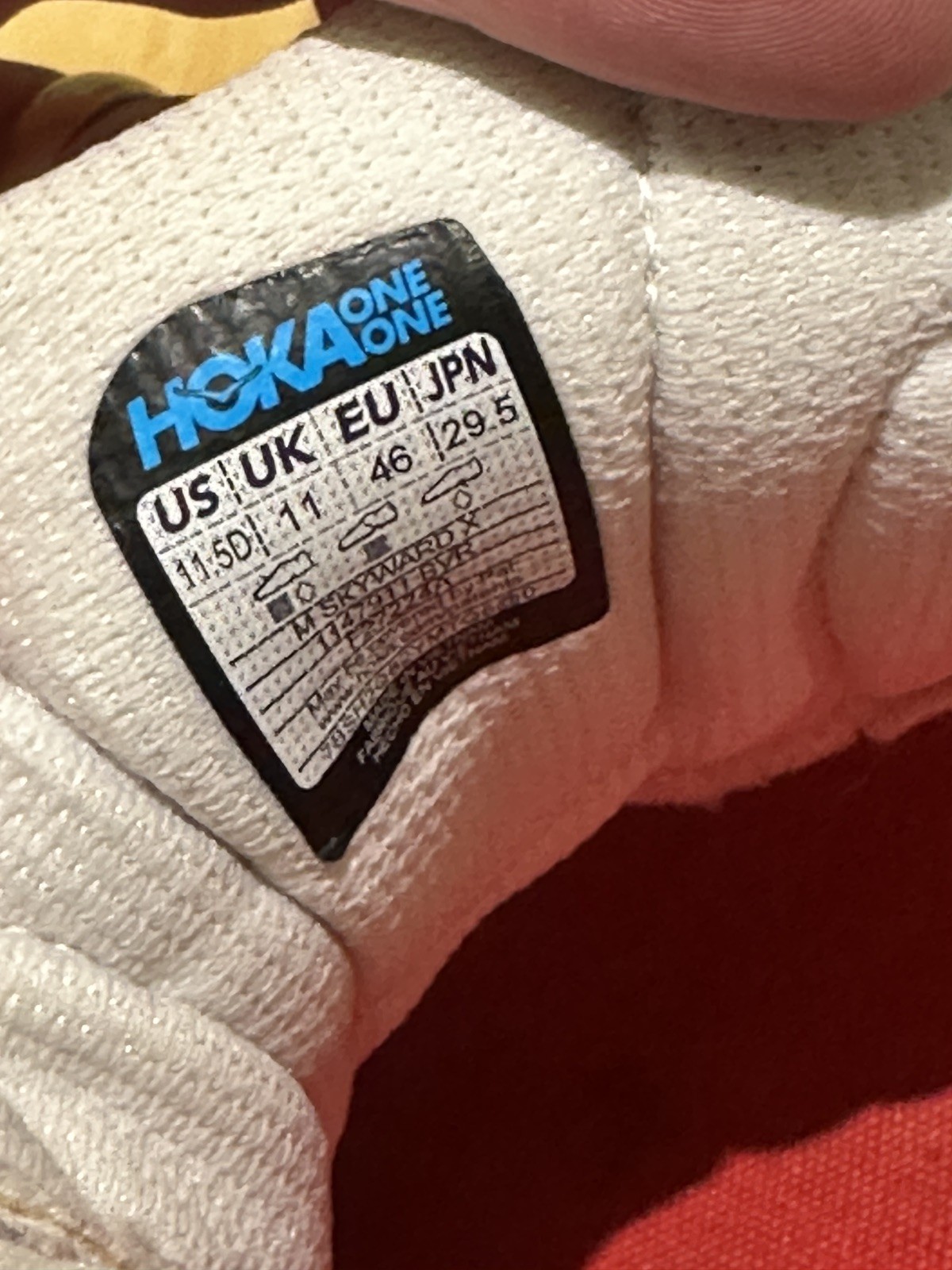 Hoka Skyward X Men's Running Size 11.5D thumbnail 8