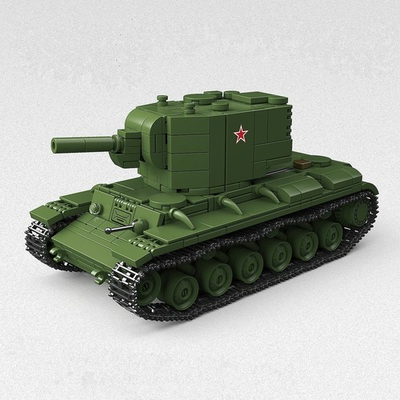 #ad WW2 Soviet Union Heavy Tank Building Block Set AU $75.00