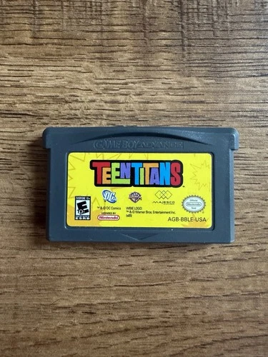 2005 Teen Titans Nintendo Game Boy Advance GBA Video Game Cartridge Only Tested