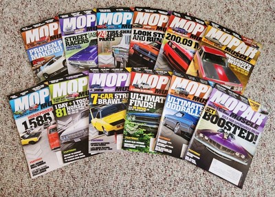   Mopar Muscle Magazine   January December 2013   Complete 12-Issue Set