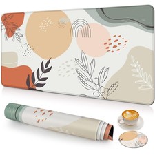 Large Gaming Pad with Coaster, Desk Matt for Desktop, Desk Pad, Pads Mat, Sti...