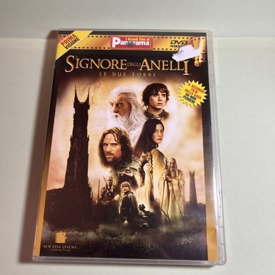DER HERR DER RINGE DIE ZWEI TÜRME PANORAMA - DVD ITALIENISCHER FILM SAMMLUNG