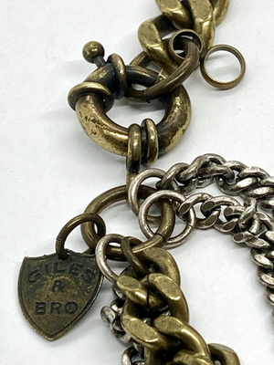 Giles and Brother Multi-Chain Rhinestone Necklace GILES & BRO