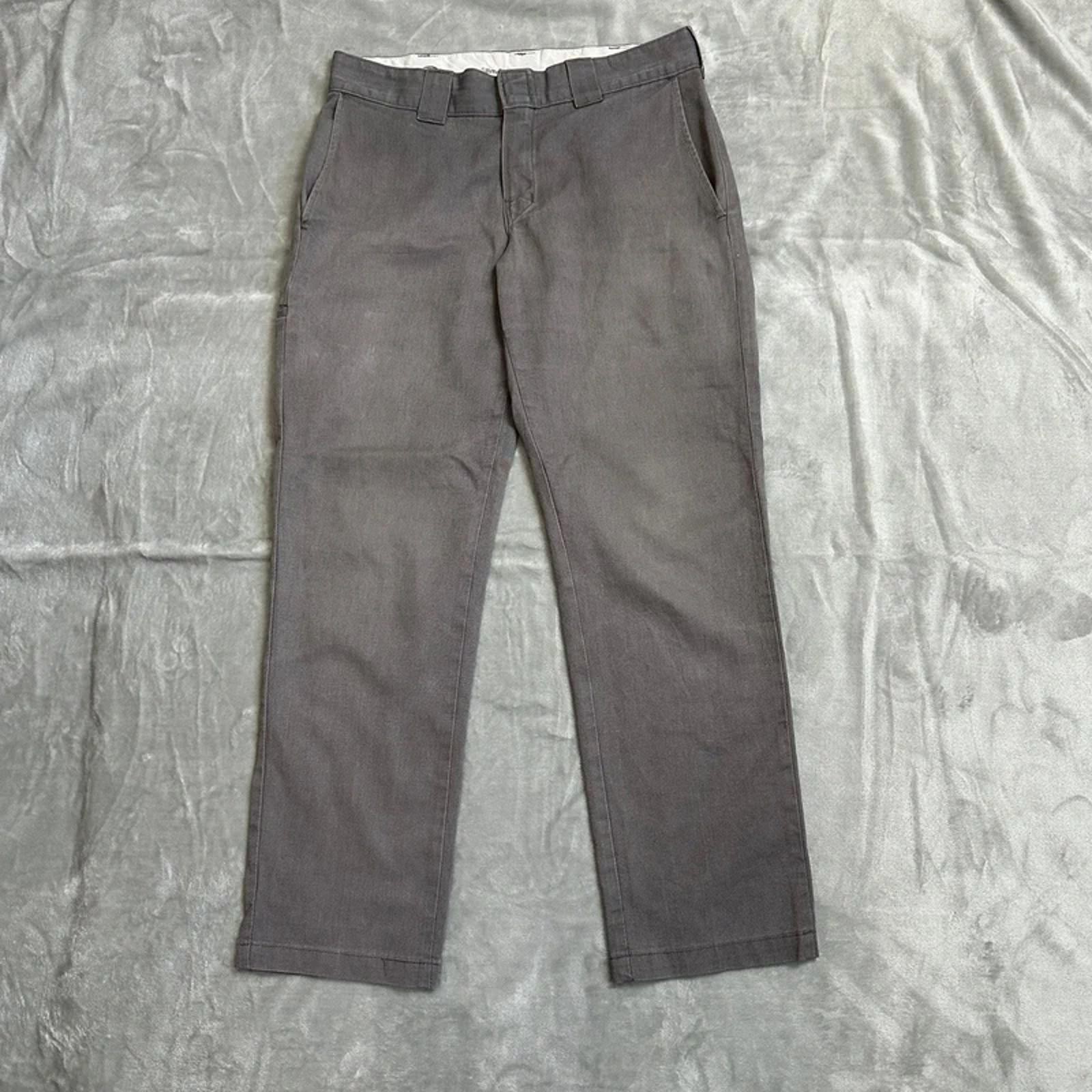 Grey Dickies chino trousers W32 L28 image 2