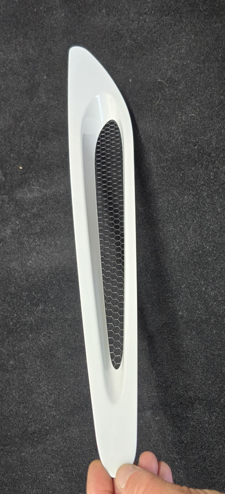 McLaren 720S Front Right Cooling air duct White