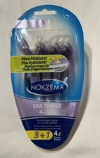 Rasoio monouso Noxzema Spa Shave 4 lame con olio di Argan - confezione da 4 pezzi - nuovo