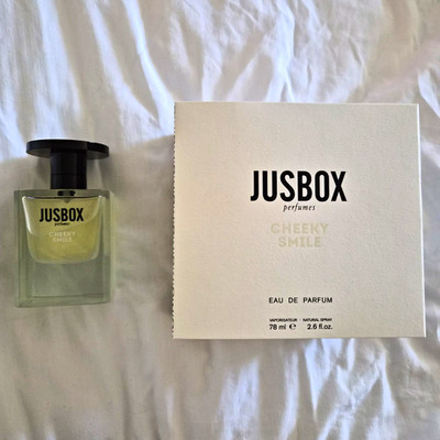 JUSBOX Cheeky Smile Eau de Parfum Natural Spray Regular Size (2.6 fl oz)