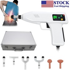 Electric Chiropractic Adjusting Therapy Gun Spine Activator Correction Massager